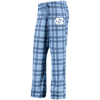 North Carolina Tar Heels Adult Plaid Concept Sports Pajama Pants