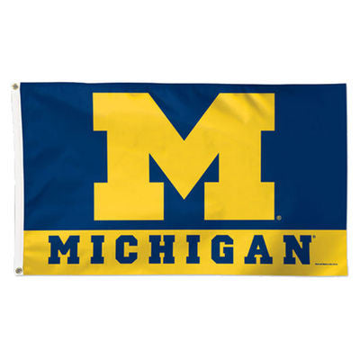 Michigan Wolverines Wincraft Flag - 3' x 5' - Dino's Sports Fan Shop