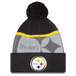 Pittsburgh Steelers New Era NFL Gold Collection Team Color Knit Beanie - Dino's Sports Fan Shop