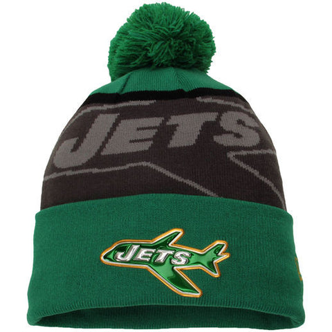 New York Jets New Era Classic Gold Collection Knit Hat - Dino's Sports Fan Shop