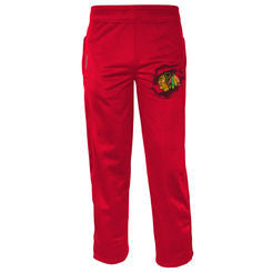 Chicago Blackhawks Reebok NHL Youth Red Center Ice Collection Pants - Dino's Sports Fan Shop