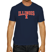 Illinois Fighting Illini Adult Blue The Victory T-Shirt