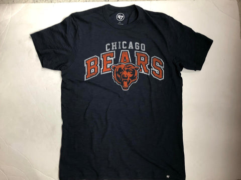 Chicago Bears '47 Brand NFL Men's Scrum Navy Adult Shirt