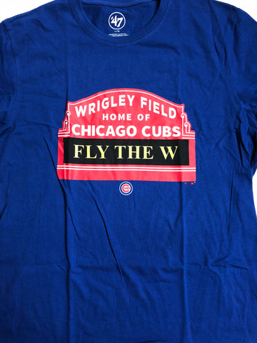 Chicago Cubs Marquee '47 Brand Adult Blue Shirt