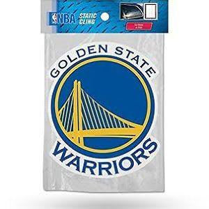 NBA Golden State Warriors Rico Static Cling Decal