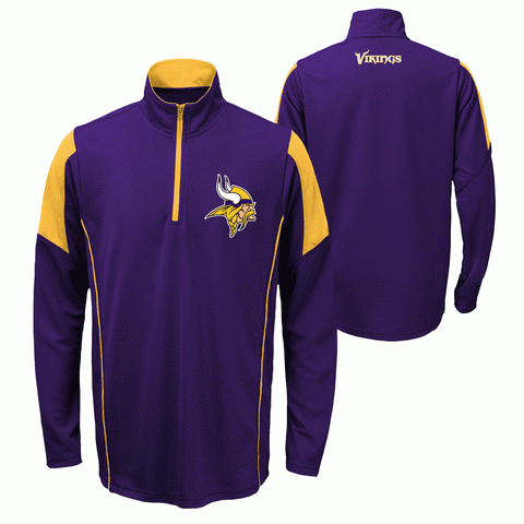 Minnesota Vikings Youth NFL 1/4 Zip