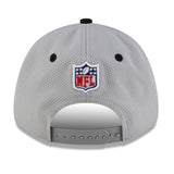 Men's Chicago Bears New Era Gray 2025 NFC North Division Champions Locker Room Trophy Collection 9FORTY Adjustable Hat