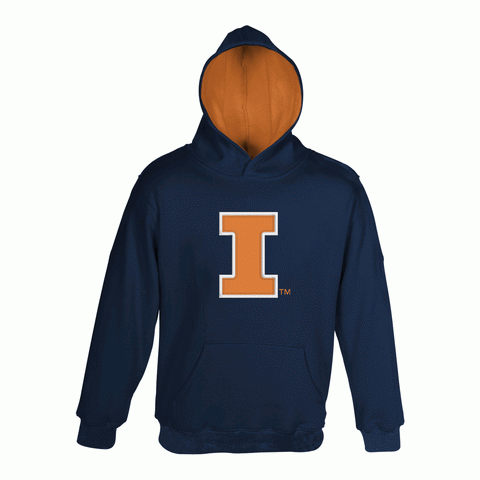 Illinois Fighting Illini Prime Hoodie Pullover Sweatshirt