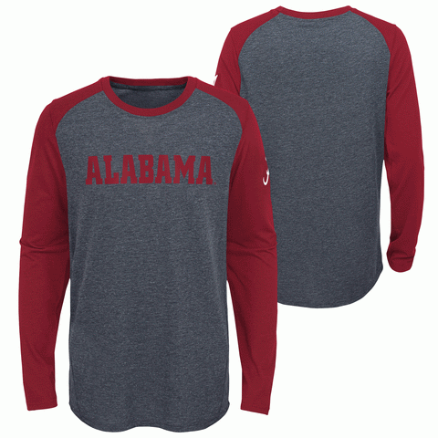 Alabama Crimson Tide Youth First String Ultra Long Sleeve Shirt