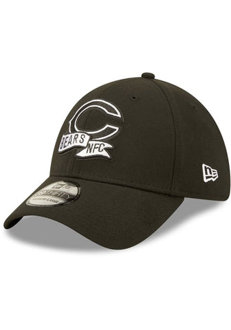 Chicago Bears New Era 39Thirty NFL22 SL Black Stretch Fit Adult Hat