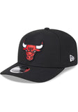 Chicago Bulls New Era 9Seventy Adult Black Stretch-Snap Hat