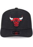 Chicago Bulls New Era 9Seventy Adult Black Stretch-Snap Hat