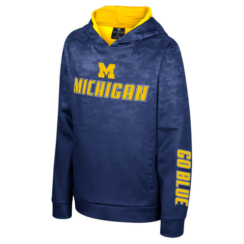 Michigan Wolverines Youth Navy Sweatshirt Hoodie
