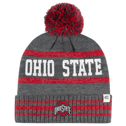 Ohio State Buckeyes Colosseum Winter Hat with Pom