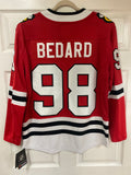 Connor Bedard Adult Red Blackhawks Fanatics Jersey