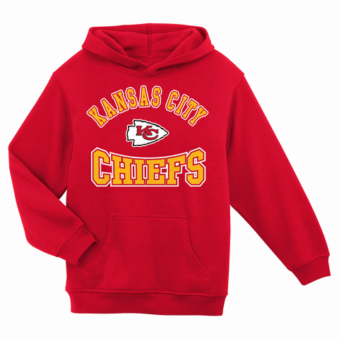 Kansas City Chiefs Kids Pullover Hoodie Sweatshirt