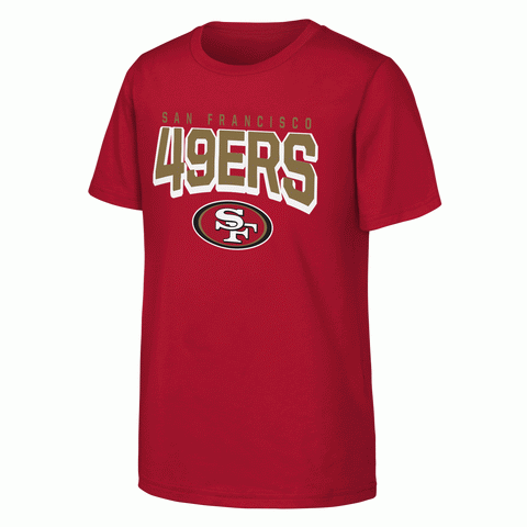 San Francisco 49ers Youth Short Sleeved Shirt