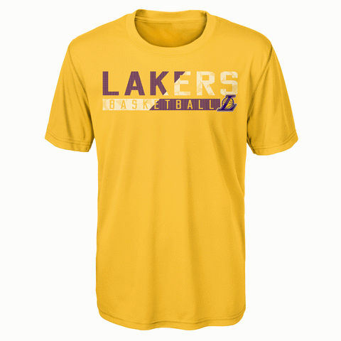 Los Angeles Lakers Gold Performance Shirt