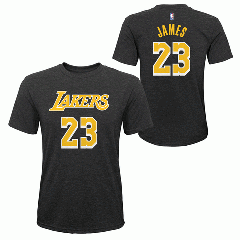 Lebron James Youth Performance Black Shirt