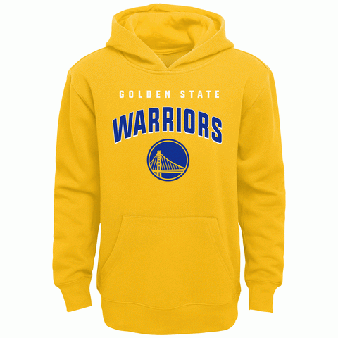 Golden State Warriors Youth Yellow Hoodie