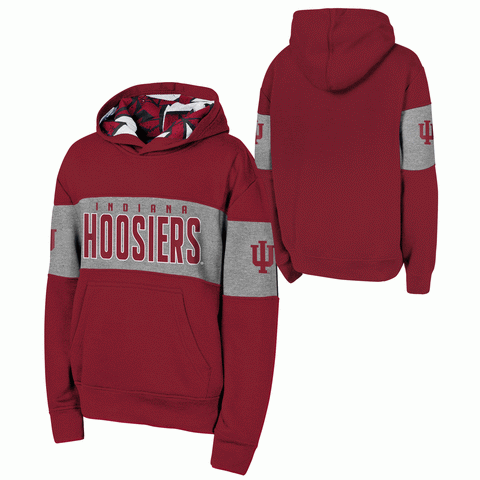 Indiana Hoosiers Youth Pullover Hoodie Sweatshirt