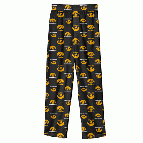 Iowa Hawkeyes Youth Pajama Pants Sizes 8-20