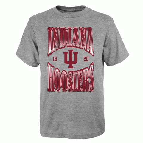 Indiana Hoosiers Youth Gray Shirt