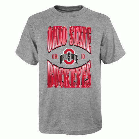 Ohio State Buckeyes Youth Gray Shirt