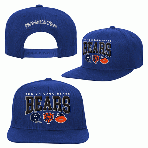 Chicago Bears Mitchell & Ness Youth Boys Snapback Hat