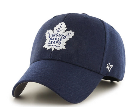 Toronto Maple Leafs Blue Adult 47 Brand Mvp Adjustable Hat