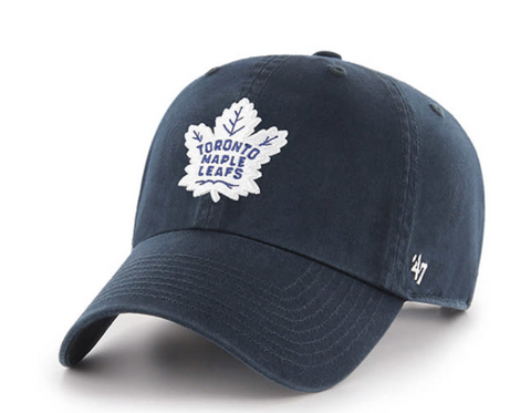 Toronto Maple Leafs Adult 47 Brand Blue Clean Up Adjustable Hat