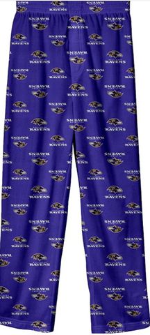 Baltimore Ravens Youth NFL Pajama Pants