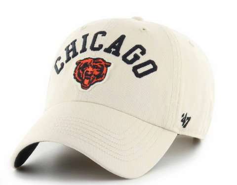 Chicago Bears '47 Clean Up Sandstorm Adult Adjustable Hat