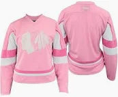Chicago Blackhawks Girls Pink Jersey