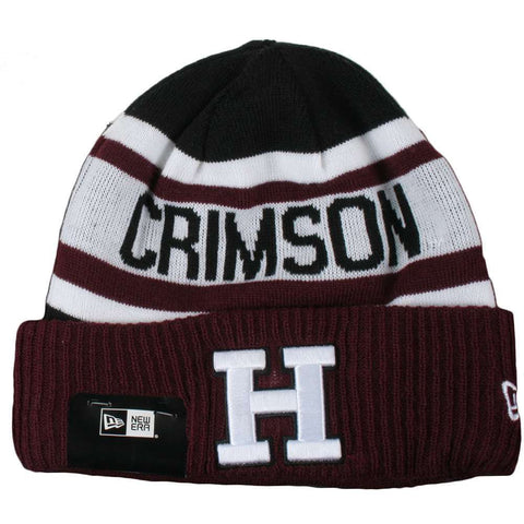 Harvard Crimson New Era Redux Winter Hat No Pom