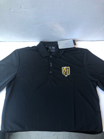 Las Vegas Golden Knights Black Polo Golf Shirt