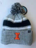 Illinois Fighting Illini Denver Style Winter Hat With Pom