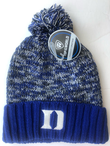 Dule Blue Devils Top Of The World Winter Hat