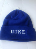 Duke Blue Devils McGoat Style Winter Hat With No Pom