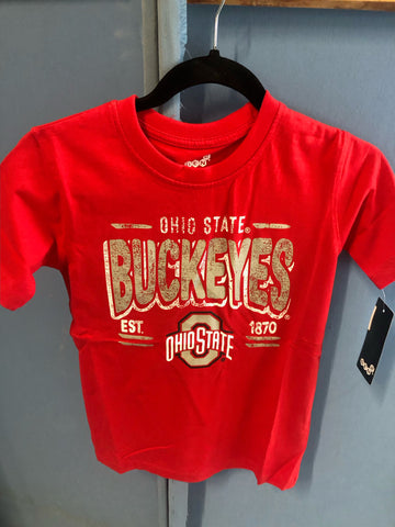 Ohio State Buckeyes Youth Red Shirt
