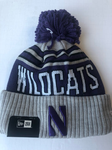 Northwestern Wildcats New Era Blaze Style Winter Hat