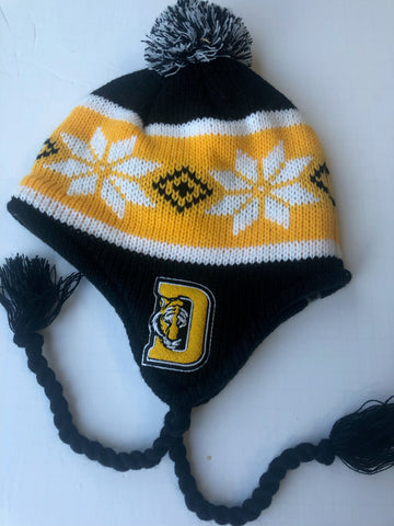 DePauw University Winter Hat With Tassels