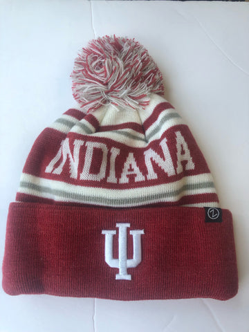 Indiana Hoosiers Zephyr Finish Line Winter Hat