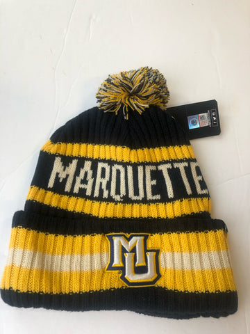 Marquette Golden Eagles '47 Brand Winter Hat with Pom