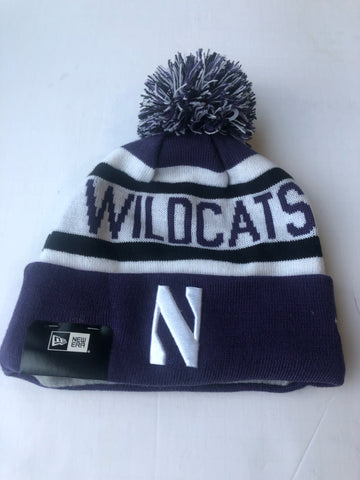 Northwestern University Wildcats New Era Purple Band Redux Winter Hat