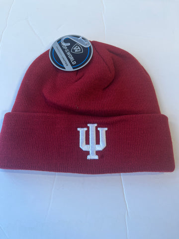 Indiana Hoosiers Top of the World Winter Hat with no Pom