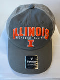 Illinois Fighting Illini Fanatics Storm Gray Snapback Adjustable Hat
