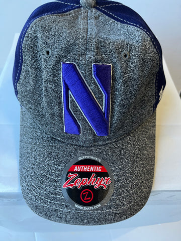 Northwestern University Wildcats Zephyr Two-Tone Adjustable Hat