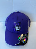 Northwestern University Wildcats Top of the World Medium/Large Memory Fit