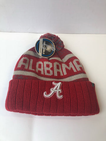 Alabama Crimson Tide Top of The World Acid Rain Winter Hat